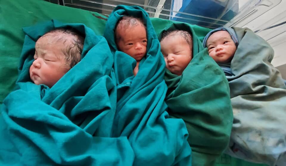 नुवाकोटकी सोमिकाले जन्माइन् पाँच शिशु !