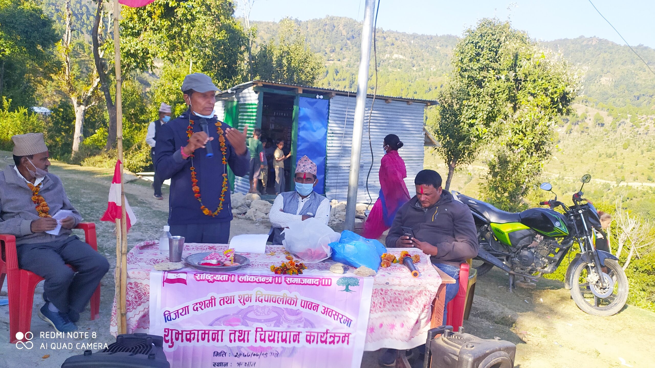 कांग्रेस मंगलसैन नगरपालिका ६ को शुभकामना आदानप्रदान तथा चियापान कार्यक्रम सम्पन्न